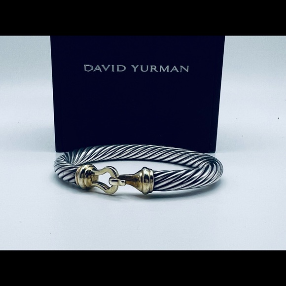 David Yurman Cable Classic Buckle Bracelet, 7mm - Picture 15 of 16